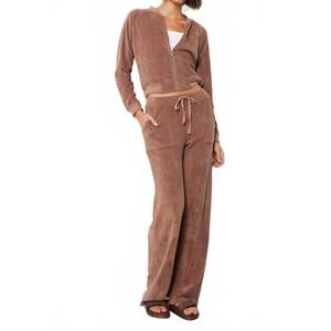 NEW BOBI wide leg pant in roast